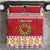 Malta Christmas Bedding Set Maltese Honey Rings - Wonder Print Shop