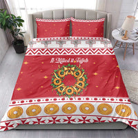 Malta Christmas Bedding Set Maltese Honey Rings - Wonder Print Shop