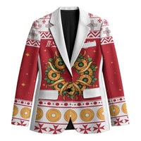 Malta Christmas Blazer Maltese Honey Rings - Wonder Print Shop