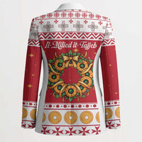 Malta Christmas Blazer Maltese Honey Rings - Wonder Print Shop