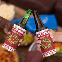 Malta Christmas 4 in 1 Can Cooler Tumbler Maltese Honey Rings - Wonder Print Shop