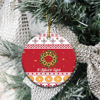 Malta Christmas Ceramic Ornament Maltese Honey Rings - Wonder Print Shop