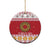 Malta Christmas Ceramic Ornament Maltese Honey Rings - Wonder Print Shop