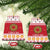 Malta Christmas Ceramic Ornament Maltese Honey Rings - Wonder Print Shop