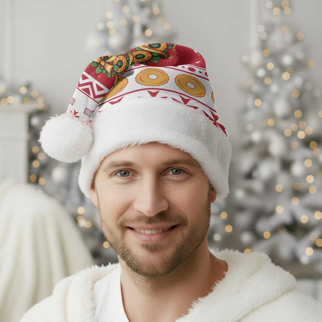 Malta Christmas Santa Hat Maltese Honey Rings - Wonder Print Shop