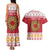 Malta Christmas Couples Matching Tank Maxi Dress and Hawaiian Shirt Maltese Honey Rings - Wonder Print Shop