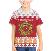 Malta Christmas Family Matching Mermaid Dress and Hawaiian Shirt Maltese Honey Rings - Wonder Print Shop