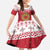 Malta Christmas Family Matching Off The Shoulder Long Sleeve Dress and Hawaiian Shirt Maltese Honey Rings - Wonder Print Shop