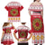 Malta Christmas Family Matching Off Shoulder Maxi Dress and Hawaiian Shirt Maltese Honey Rings - Wonder Print Shop