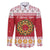 Malta Christmas Family Matching Off Shoulder Short Dress and Hawaiian Shirt Maltese Honey Rings - Wonder Print Shop