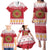 Malta Christmas Family Matching Puletasi and Hawaiian Shirt Maltese Honey Rings - Wonder Print Shop