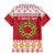 Malta Christmas Family Matching Short Sleeve Bodycon Dress and Hawaiian Shirt Maltese Honey Rings - Wonder Print Shop