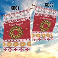 Malta Christmas Garden Flag Maltese Honey Rings - Wonder Print Shop
