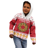 Malta Christmas Kid Hoodie Maltese Honey Rings - Wonder Print Shop