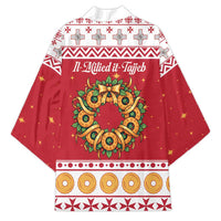 Malta Christmas Kimono Maltese Honey Rings - Wonder Print Shop