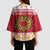 Malta Christmas Kimono Sleeve Blouse Maltese Honey Rings - Wonder Print Shop