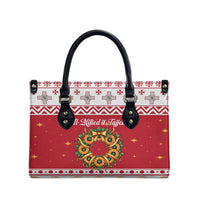Malta Christmas Leather Bag Maltese Honey Rings - Wonder Print Shop