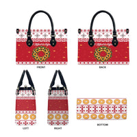 Malta Christmas Leather Bag Maltese Honey Rings - Wonder Print Shop