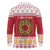 Malta Christmas Long Sleeve Polo Shirt Maltese Honey Rings - Wonder Print Shop
