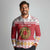 Malta Christmas Long Sleeve Polo Shirt Maltese Honey Rings - Wonder Print Shop