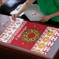 Malta Christmas Puzzle Maltese Honey Rings - Wonder Print Shop