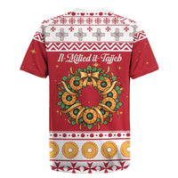 Malta Christmas Rugby Jersey Maltese Honey Rings - Wonder Print Shop