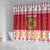 Malta Christmas Shower Curtain Maltese Honey Rings - Wonder Print Shop