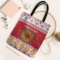 Malta Christmas Tote Bag Maltese Honey Rings - Wonder Print Shop