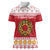 Malta Christmas Women Polo Shirt Maltese Honey Rings - Wonder Print Shop