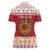Malta Christmas Women Polo Shirt Maltese Honey Rings - Wonder Print Shop