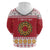 Malta Christmas Zip Hoodie Maltese Honey Rings - Wonder Print Shop