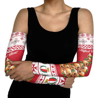 Traditional Maltese Imqaret Pastry Arm Sleeves Malta Imqaret Christmas Tree - Wonder Print Shop