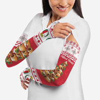 Traditional Maltese Imqaret Pastry Arm Sleeves Malta Imqaret Christmas Tree - Wonder Print Shop