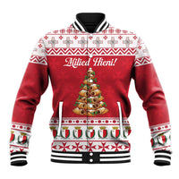 Traditional Maltese Imqaret Pastry Baseball Jacket Malta Imqaret Christmas Tree - Wonder Print Shop