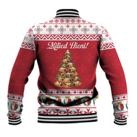 Traditional Maltese Imqaret Pastry Baseball Jacket Malta Imqaret Christmas Tree - Wonder Print Shop