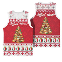 Traditional Maltese Imqaret Pastry Basketball Jersey Malta Imqaret Christmas Tree - Wonder Print Shop