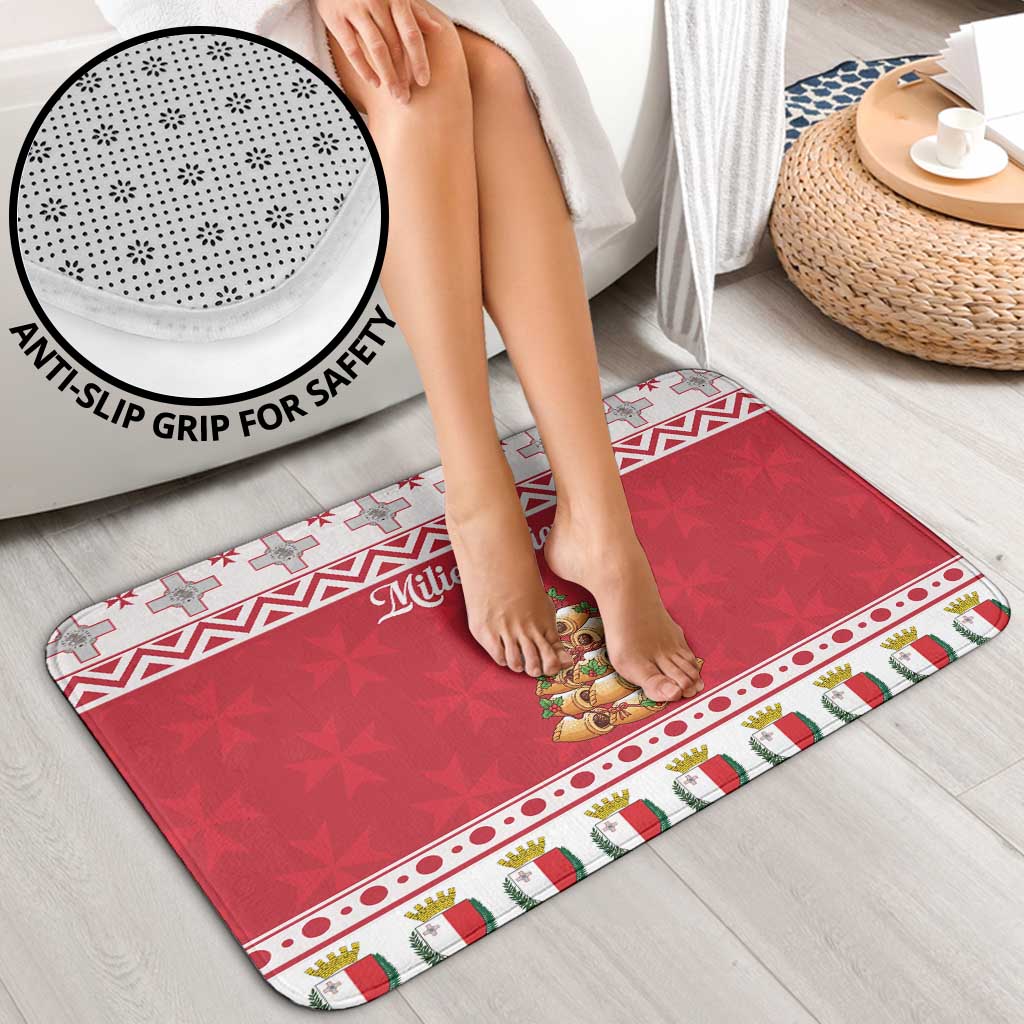 Traditional Maltese Imqaret Pastry Bathroom Set Malta Imqaret Christmas Tree - Wonder Print Shop