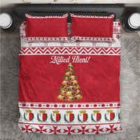 Traditional Maltese Imqaret Pastry Bedding Set Malta Imqaret Christmas Tree - Wonder Print Shop