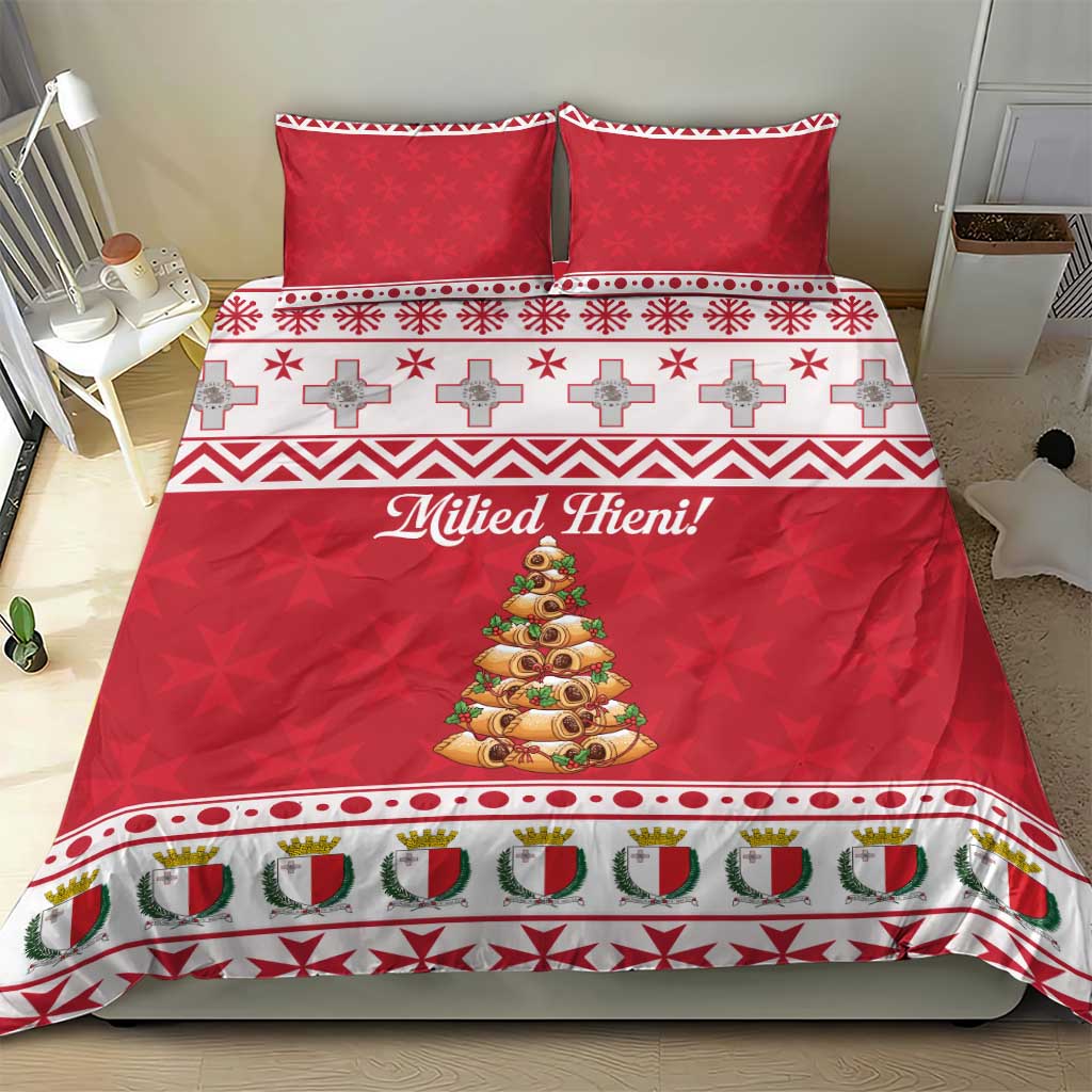 Traditional Maltese Imqaret Pastry Bedding Set Malta Imqaret Christmas Tree - Wonder Print Shop