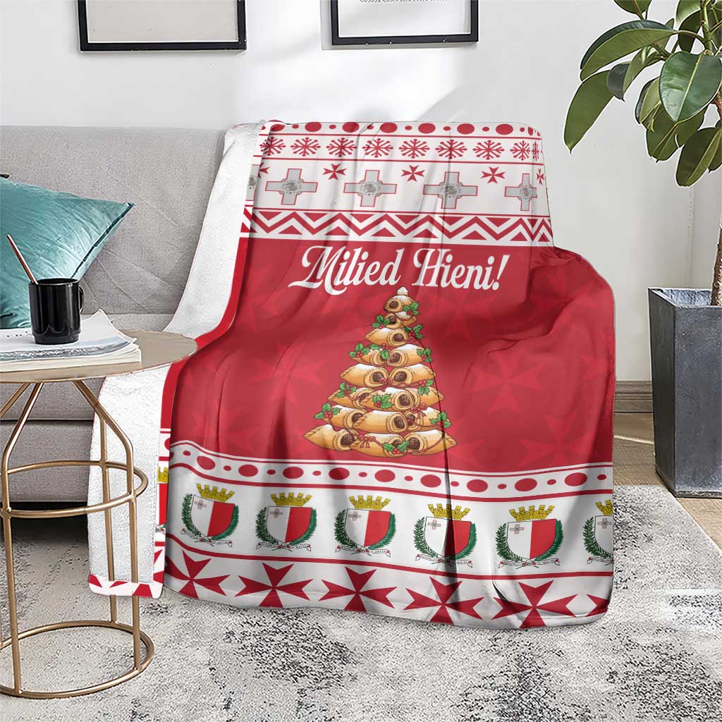 Traditional Maltese Imqaret Pastry Blanket Malta Imqaret Christmas Tree - Wonder Print Shop