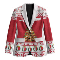 Traditional Maltese Imqaret Pastry Blazer Malta Imqaret Christmas Tree - Wonder Print Shop