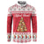 Traditional Maltese Imqaret Pastry Button Sweatshirt Malta Imqaret Christmas Tree - Wonder Print Shop