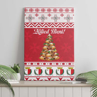 Traditional Maltese Imqaret Pastry Canvas Wall Art Malta Imqaret Christmas Tree - Wonder Print Shop