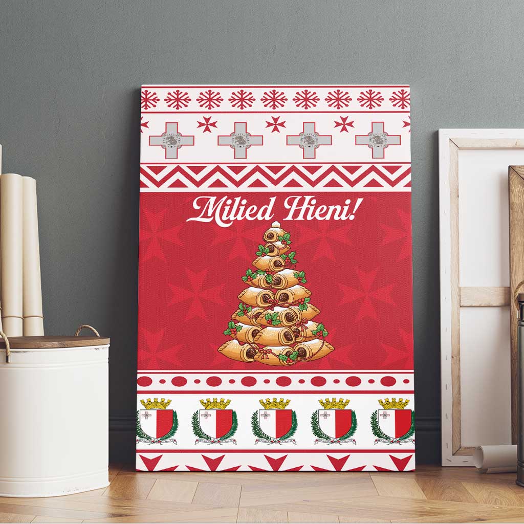 Traditional Maltese Imqaret Pastry Canvas Wall Art Malta Imqaret Christmas Tree - Wonder Print Shop