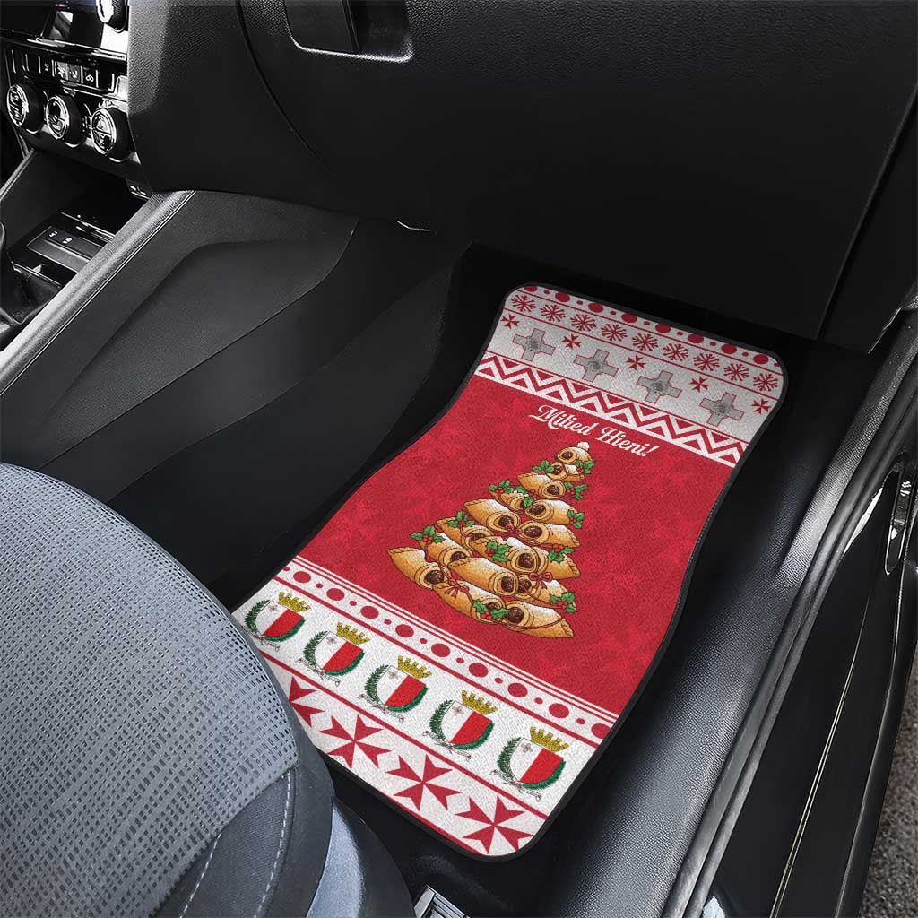 Traditional Maltese Imqaret Pastry Car Mats Malta Imqaret Christmas Tree - Wonder Print Shop