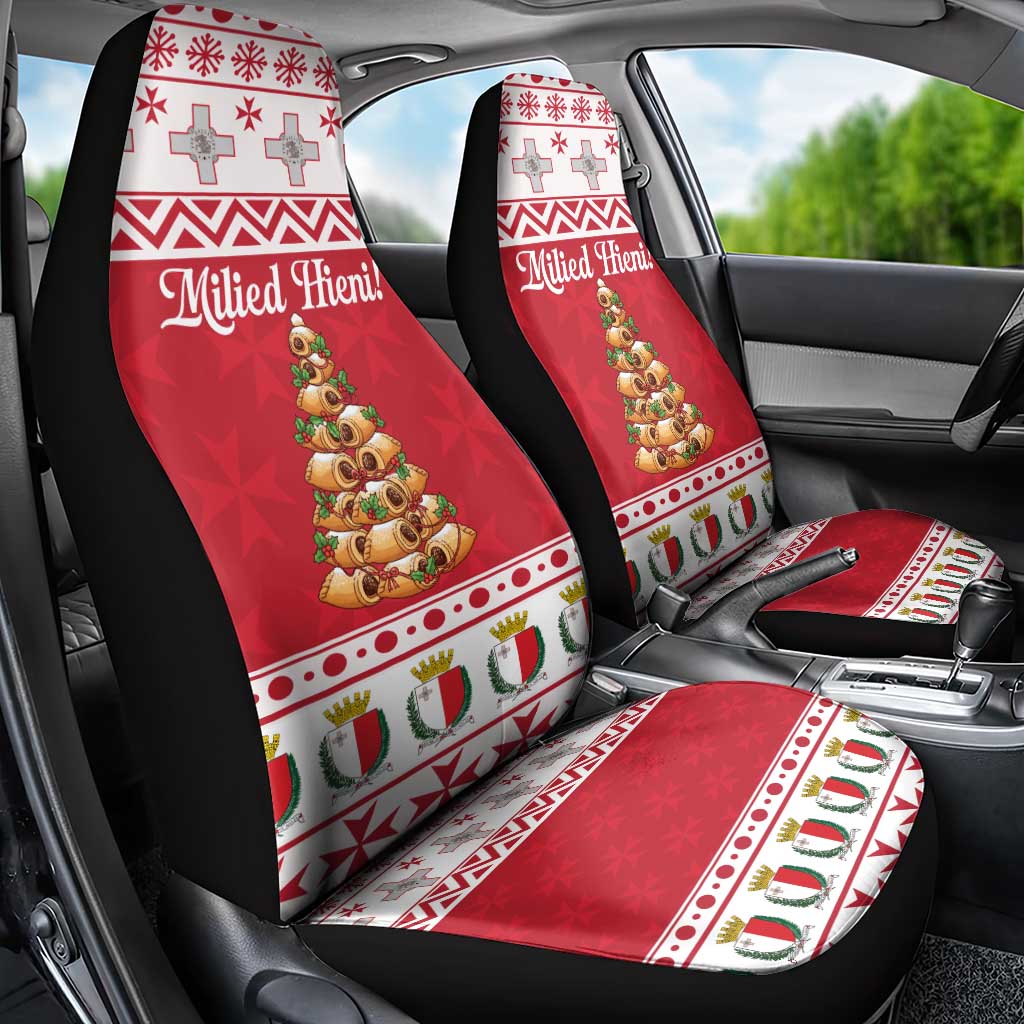 Traditional Maltese Imqaret Pastry Car Seat Cover Malta Imqaret Christmas Tree - Wonder Print Shop