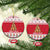 Traditional Maltese Imqaret Pastry Ceramic Ornament Malta Imqaret Christmas Tree - Wonder Print Shop