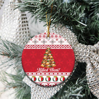 Traditional Maltese Imqaret Pastry Ceramic Ornament Malta Imqaret Christmas Tree - Wonder Print Shop