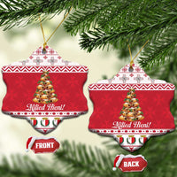 Traditional Maltese Imqaret Pastry Ceramic Ornament Malta Imqaret Christmas Tree - Wonder Print Shop