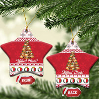 Traditional Maltese Imqaret Pastry Ceramic Ornament Malta Imqaret Christmas Tree - Wonder Print Shop